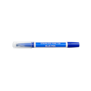 Stainless Fine Tip - Blue Pen